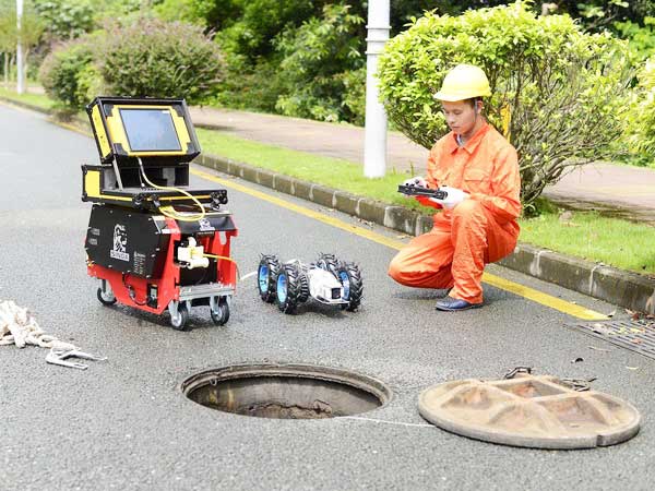 平利管道机器人检测
